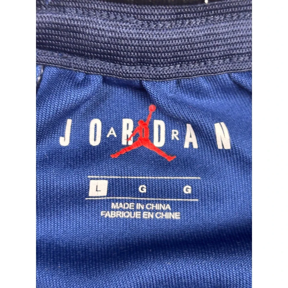 Jordan Michigan Wolverines Mens Large Blue Graphic Jogger Sweatpants
